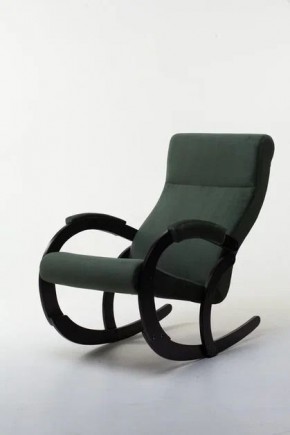 Кресло-качалка КОРСИКА 34-Т-AG (зеленый) в Кировграде - kirovgrad.mebel-74.com | фото
