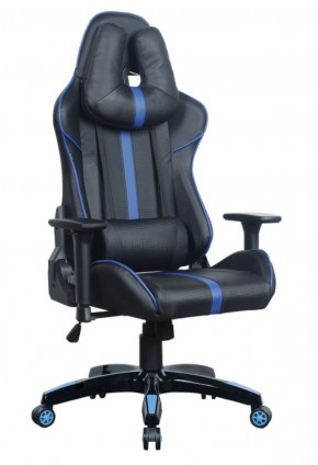 Кресло компьютерное BRABIX "GT Carbon GM-120" (черное/синее) 531930 в Кировграде - kirovgrad.mebel-74.com | фото