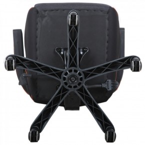 Кресло компьютерное BRABIX Techno Pro GM-003 (ткань черное/серое, вставки оранжевые) 531813 в Кировграде - kirovgrad.mebel-74.com | фото