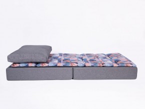 Кресло-кровать бескаркасное Харви (коричневый-геометрия браун) в Кировграде - kirovgrad.mebel-74.com | фото