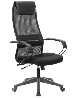 Кресло офисное BRABIX PREMIUM "Stalker EX-608 PL" (ткань-сетка/кожзам, черное) 532090 в Кировграде - kirovgrad.mebel-74.com | фото