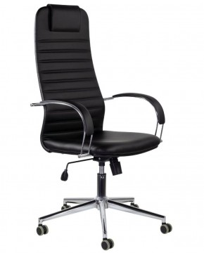 Кресло офисное BRABIX "Pilot EX-610 CH" premium (черное/кожзам) 532418 в Кировграде - kirovgrad.mebel-74.com | фото