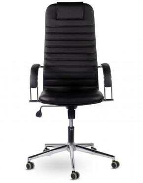 Кресло офисное BRABIX "Pilot EX-610 CH" premium (черное/кожзам) 532418 в Кировграде - kirovgrad.mebel-74.com | фото
