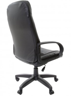 Кресло офисное BRABIX "Strike EX-525" (экокожа черная, ткань черная) 531381 в Кировграде - kirovgrad.mebel-74.com | фото