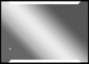 Зеркало Оттава 1000х700 с подсветкой Домино (GL7028Z) в Кировграде - kirovgrad.mebel-74.com | фото